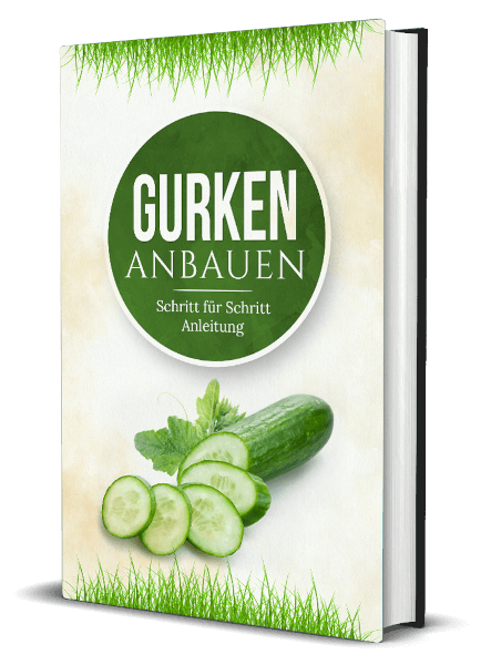 Buchcover für das Anbauen von Gurken